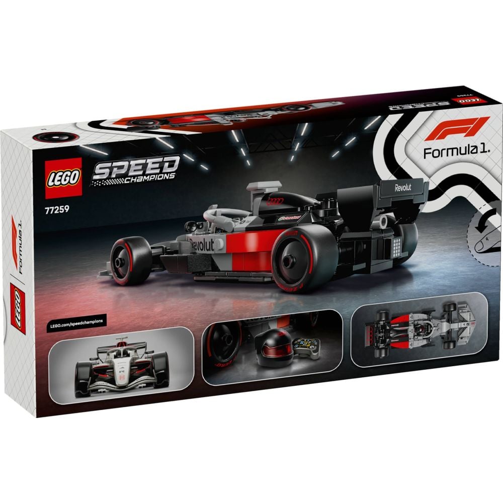 LEGO® Speed Champions - Състезателна кола Audi Revolut F1® Team R26 (77259)