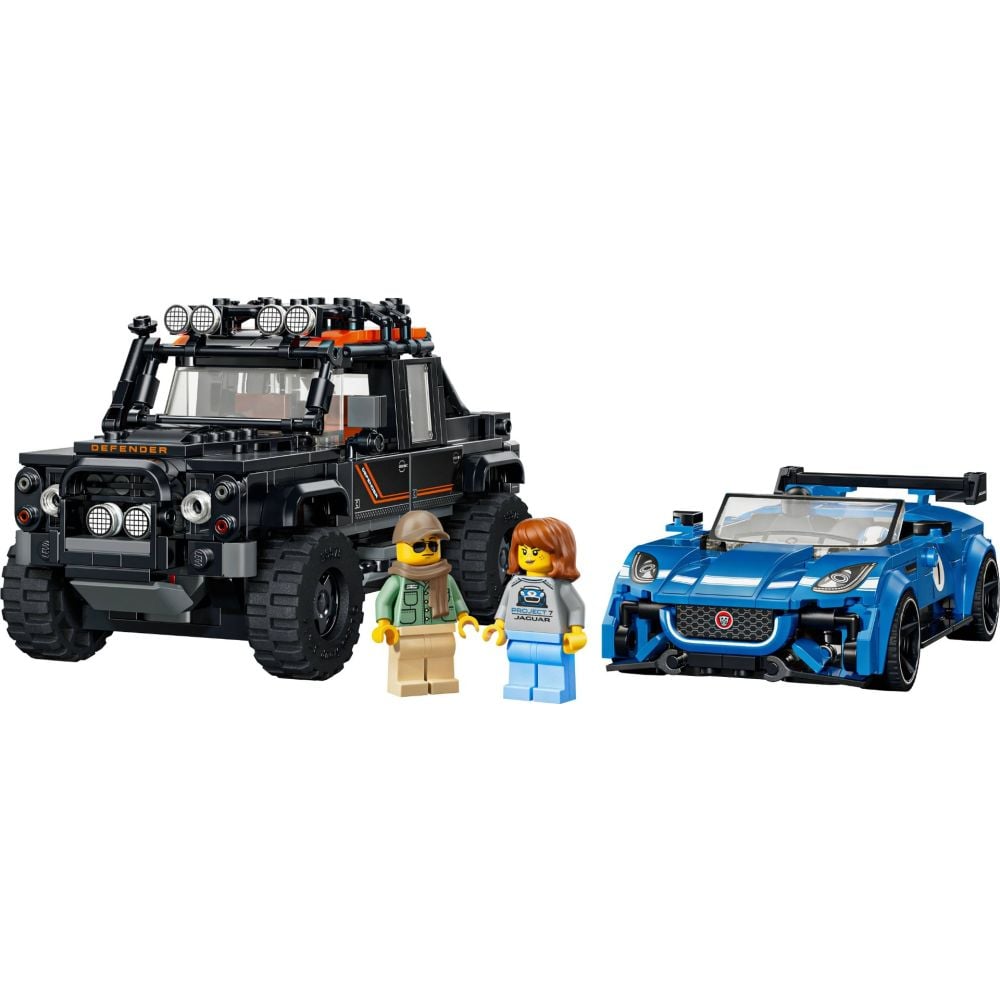 LEGO® Speed Champions - Jaguar Project 7 и Land Rover Defender (77264)