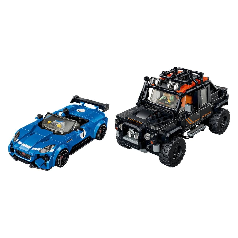 LEGO® Speed Champions - Jaguar Project 7 и Land Rover Defender (77264)
