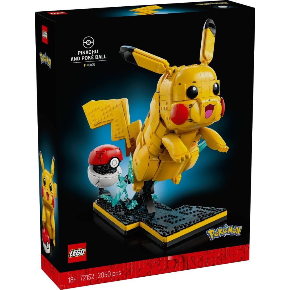 LEGO® Pokémon - Пикачу и Покемон топка (72152)