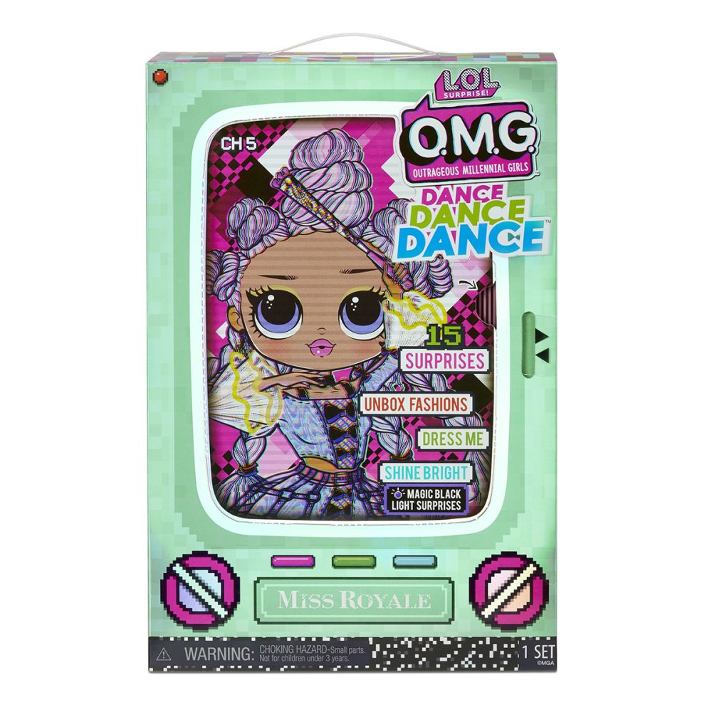 Кукла LOL OMG Surprise Dance, Miss Royale, 15 изненади, 117872EUC