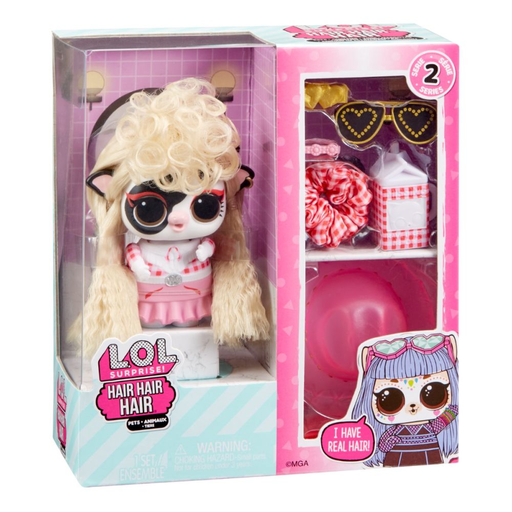 LOL Surprise Hair Hair Hair Pets, S2, Country Cow