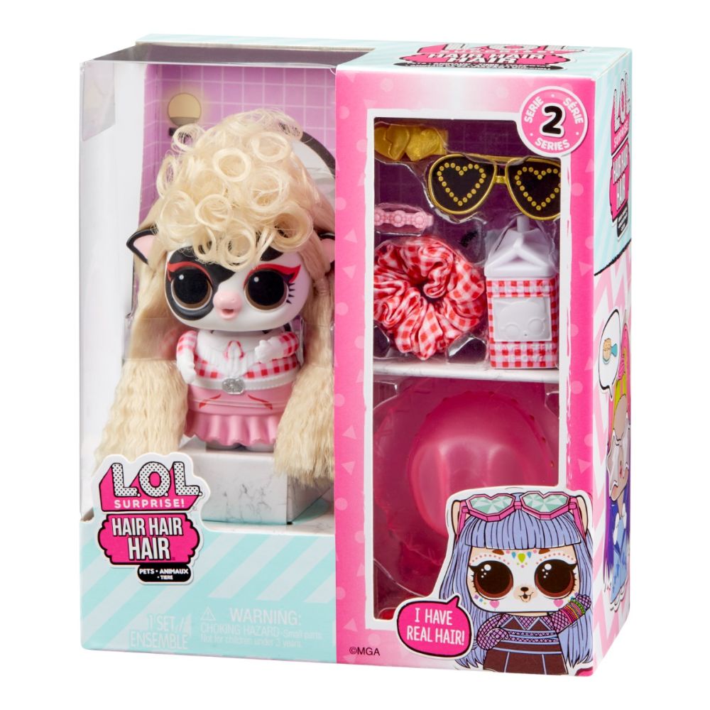 LOL Surprise Hair Hair Hair Pets, S2, Country Cow