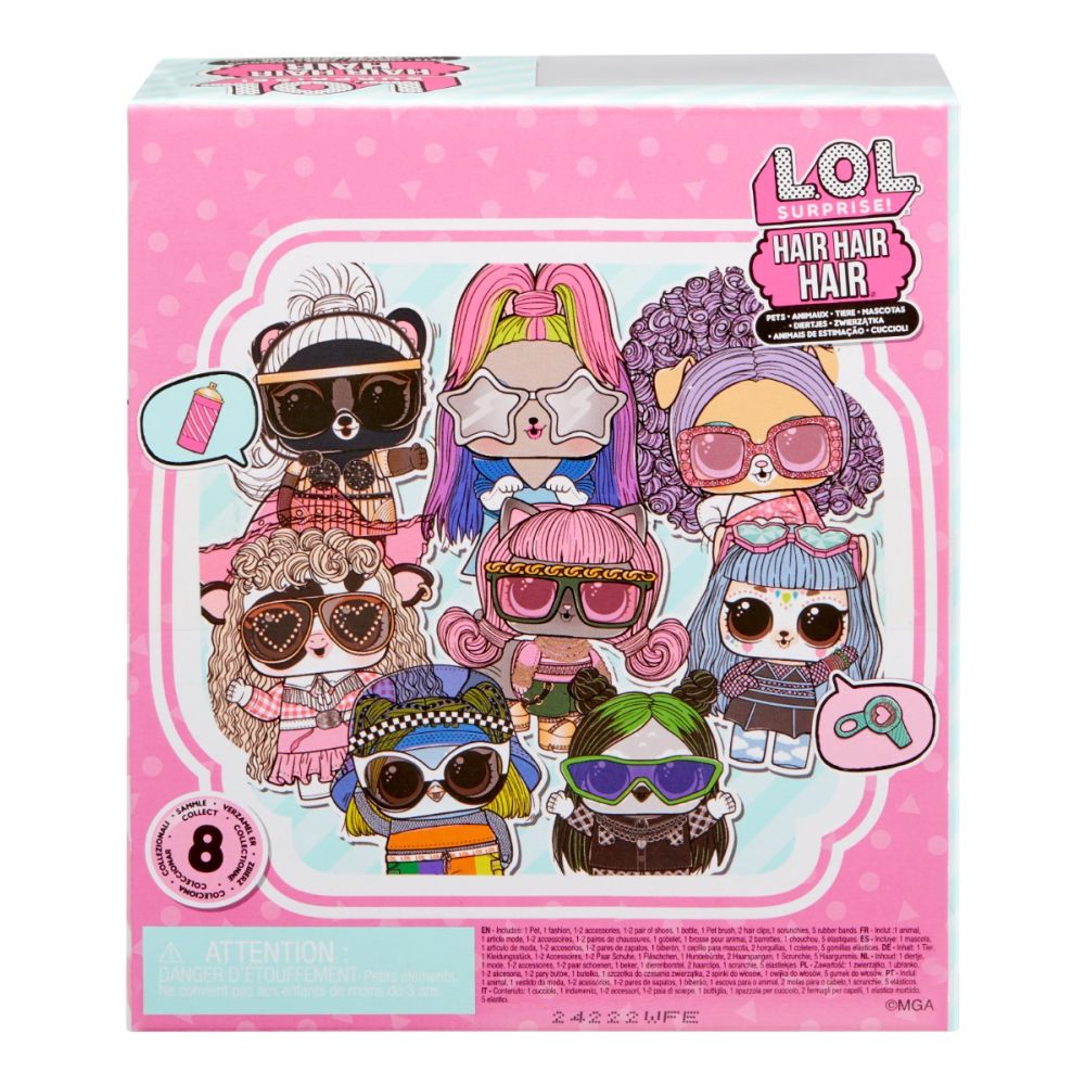 LOL Surprise Hair Hair Hair Pets, S2, Disco Doggie
