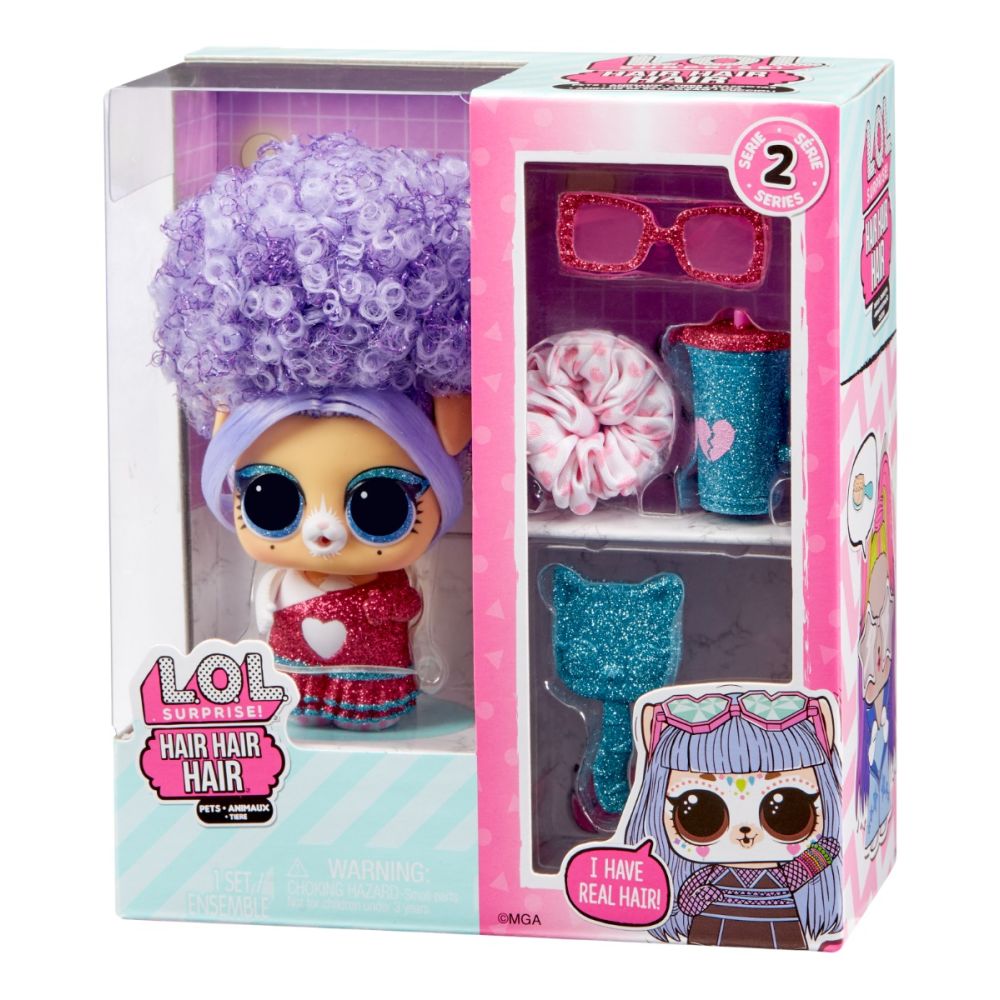 LOL Surprise Hair Hair Hair Pets, S2, Disco Doggie