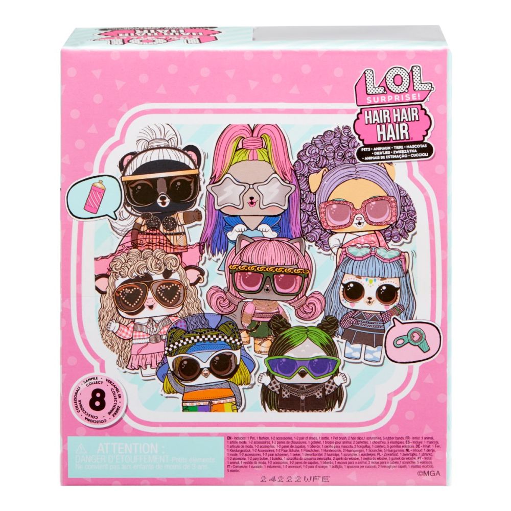 LOL Surprise Hair Hair Hair Pets, S2, Funk Bunny