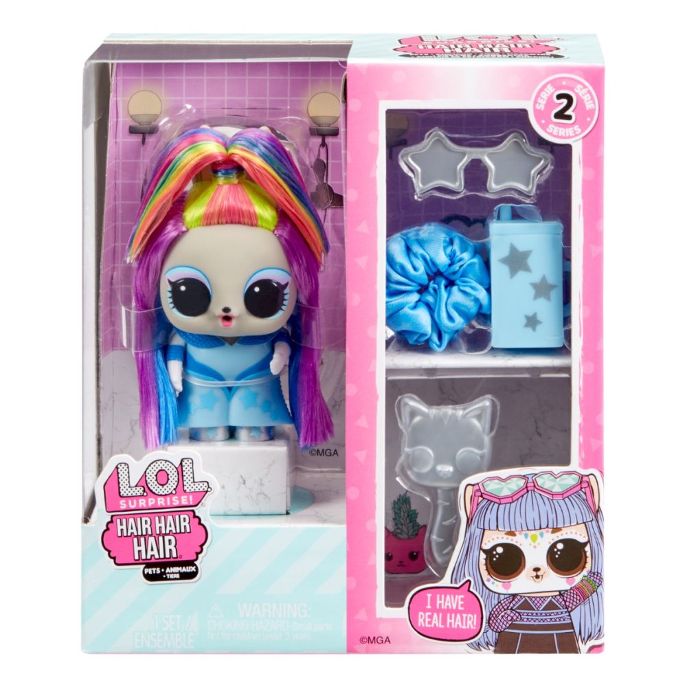 LOL Surprise Hair Hair Hair Pets, S2, Funk Bunny