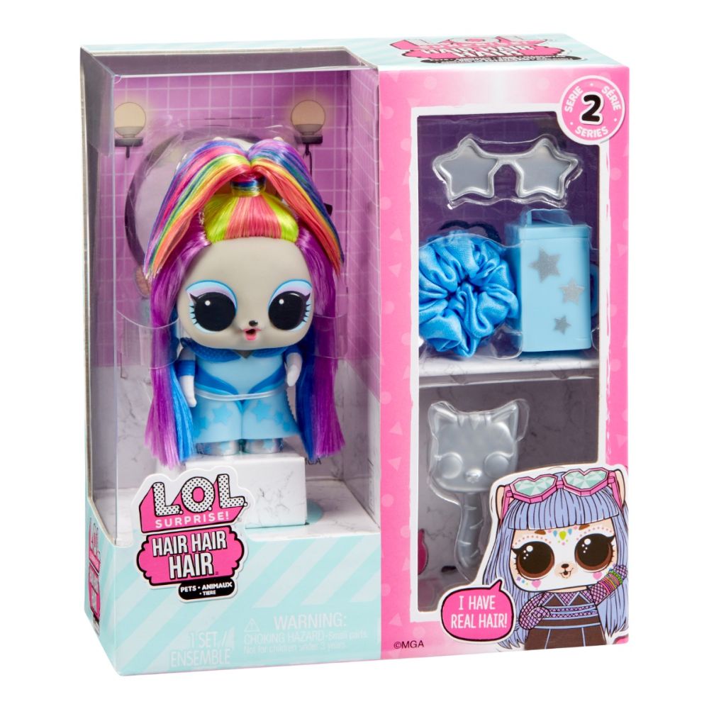 LOL Surprise Hair Hair Hair Pets, S2, Funk Bunny