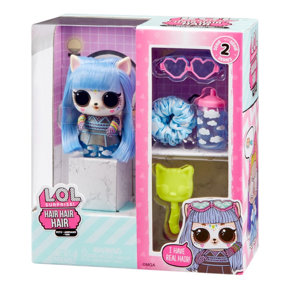 LOL Surprise Hair Hair Hair Pets, S2, Ruff Raver