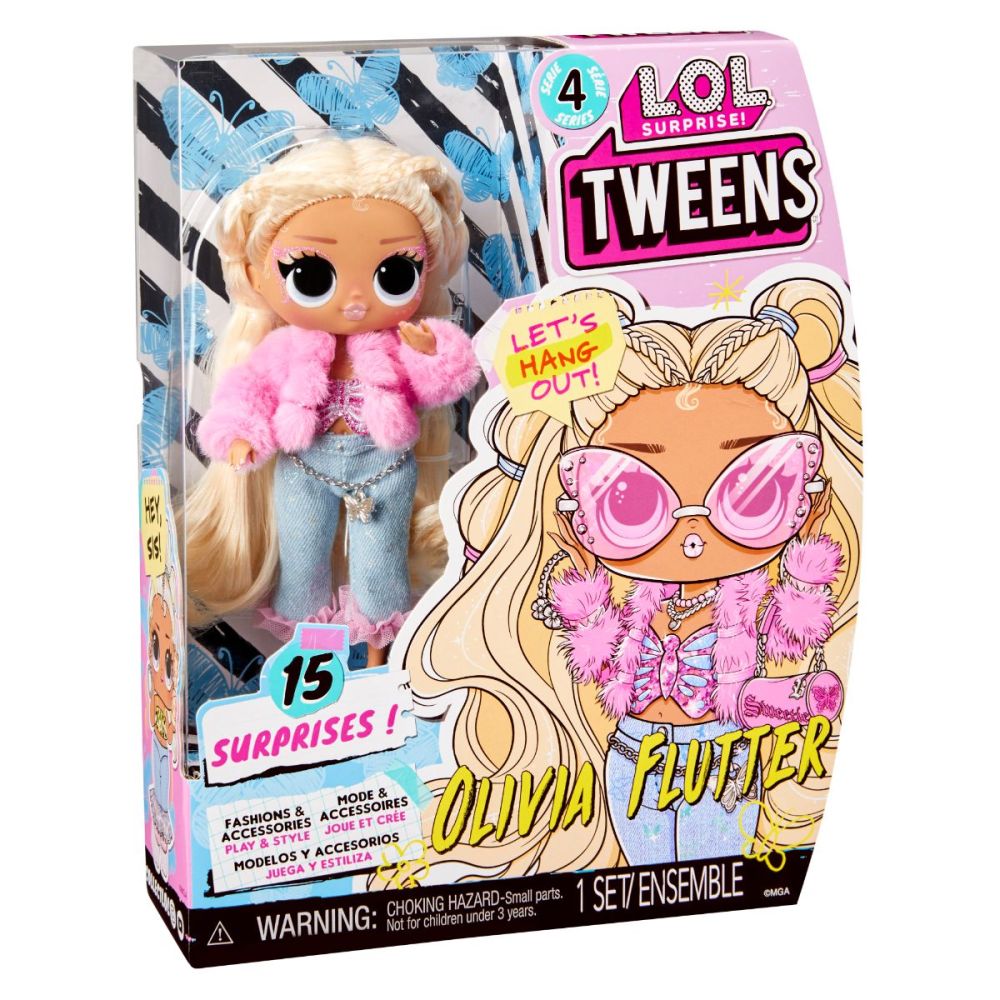 Кукла LOL Surprise Tweens, Серия 4, Olivia Flutter, 588733EUC 