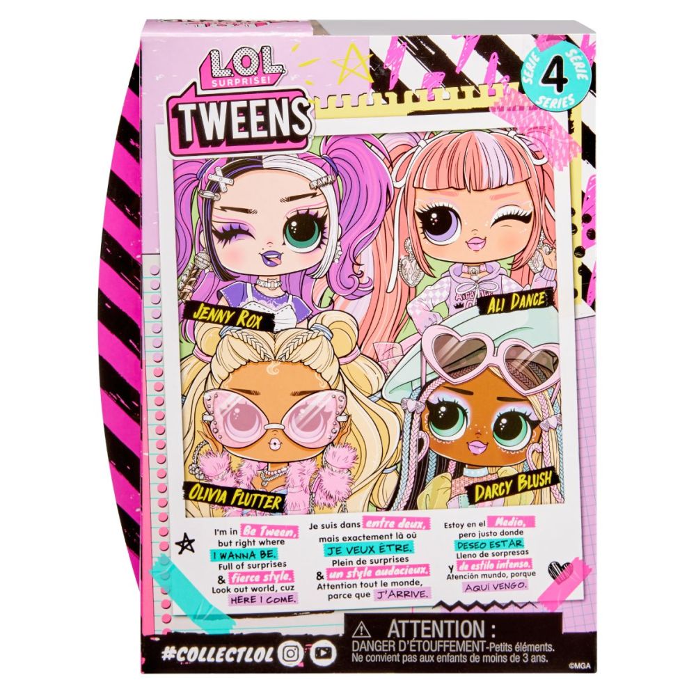 Кукла LOL Surprise Tweens, Серия 4, Jenny Rox, 588719EUC