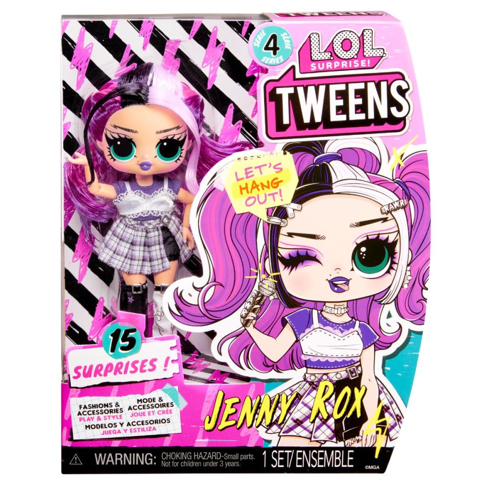 Кукла LOL Surprise Tweens, Серия 4, Jenny Rox, 588719EUC