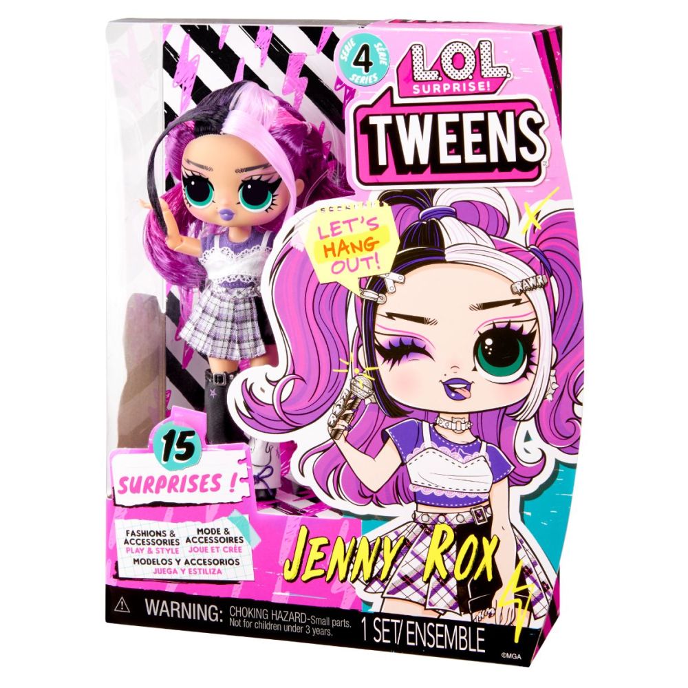 Кукла LOL Surprise Tweens, Серия 4, Jenny Rox, 588719EUC