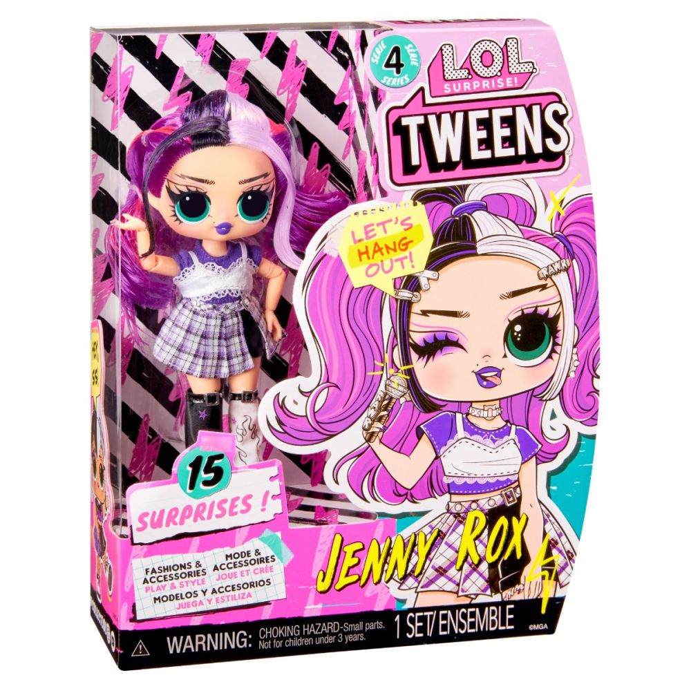 Кукла LOL Surprise Tweens, Серия 4, Jenny Rox, 588719EUC