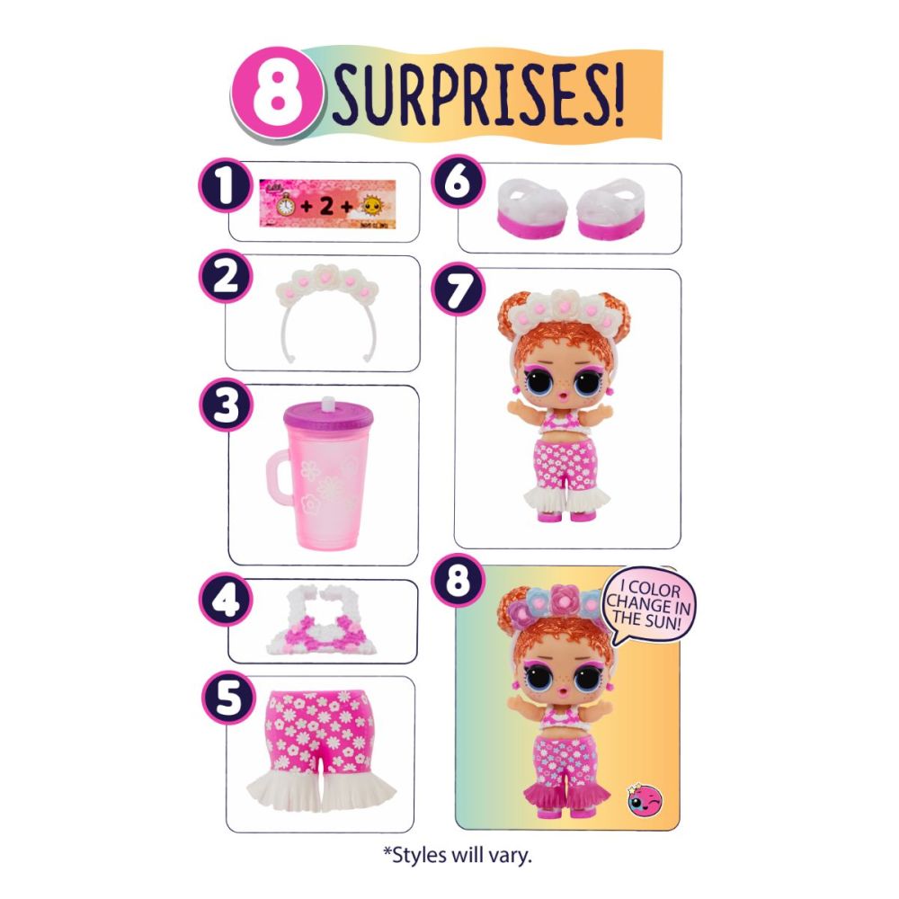 Кукла LOL Surprise OMG, Sunshine Makeover Doll