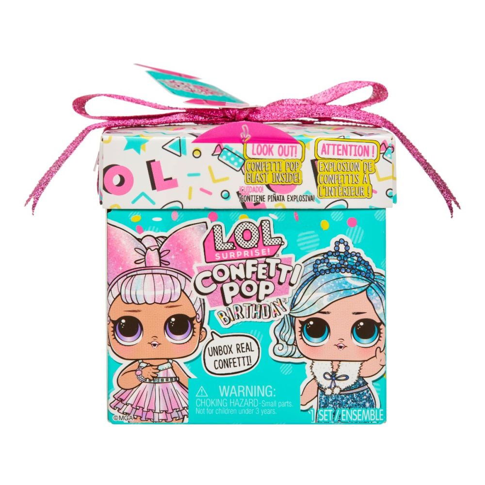 Кукла LOL Surprise, Confetti Pop Birthday, Glitter