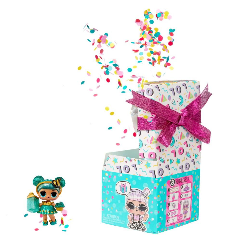Кукла LOL Surprise, Confetti Pop Birthday, Glitter