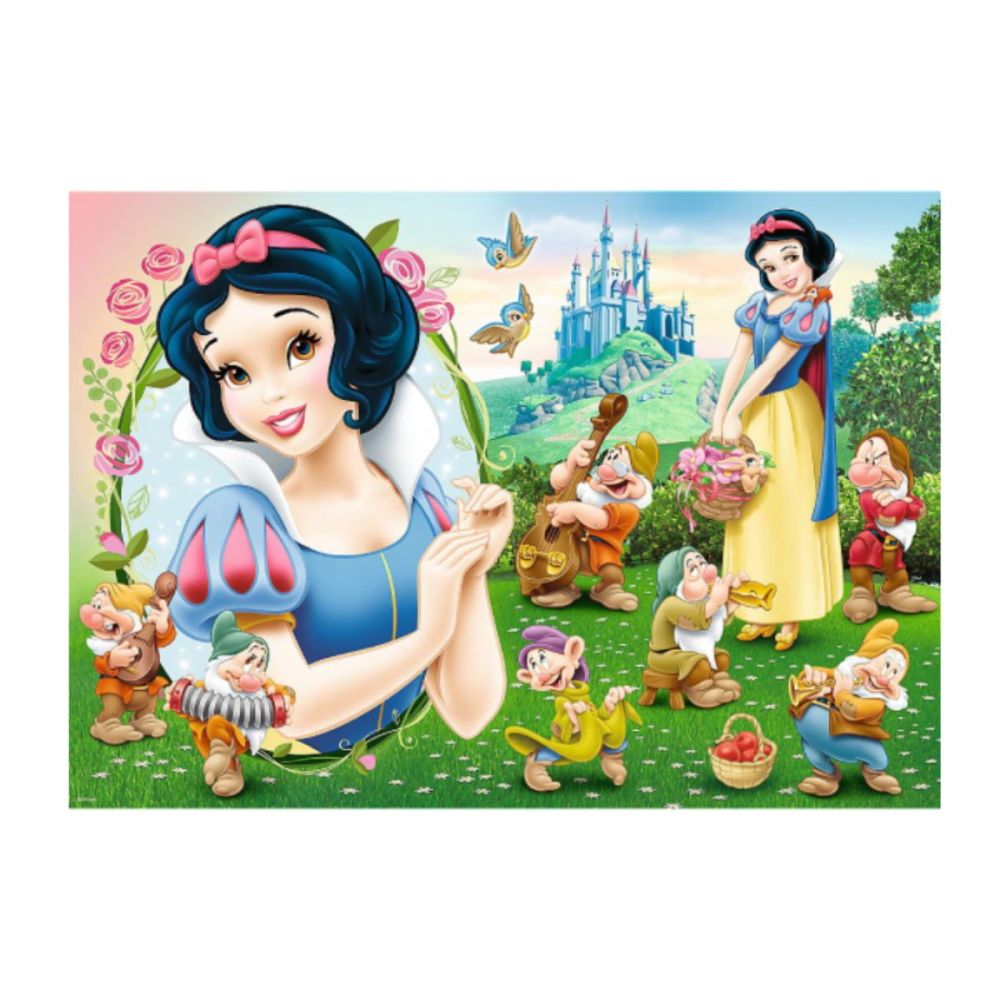 Пъзел Trefl 200 части, Снежанка и 7-те джуджета, Disney Princess