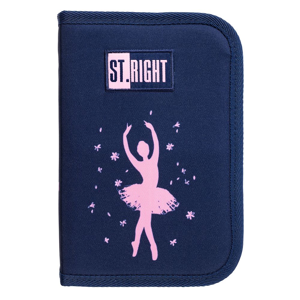 Необорудван несесер с 1 цип,2 отделения, St Majewski, St. Right Pink Ballerina