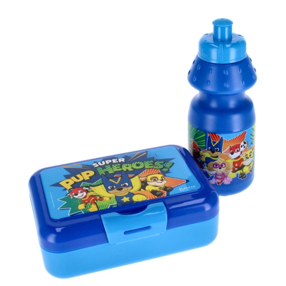 Бутилка и кутия за обяд, Starpak Paw Patrol, Сини