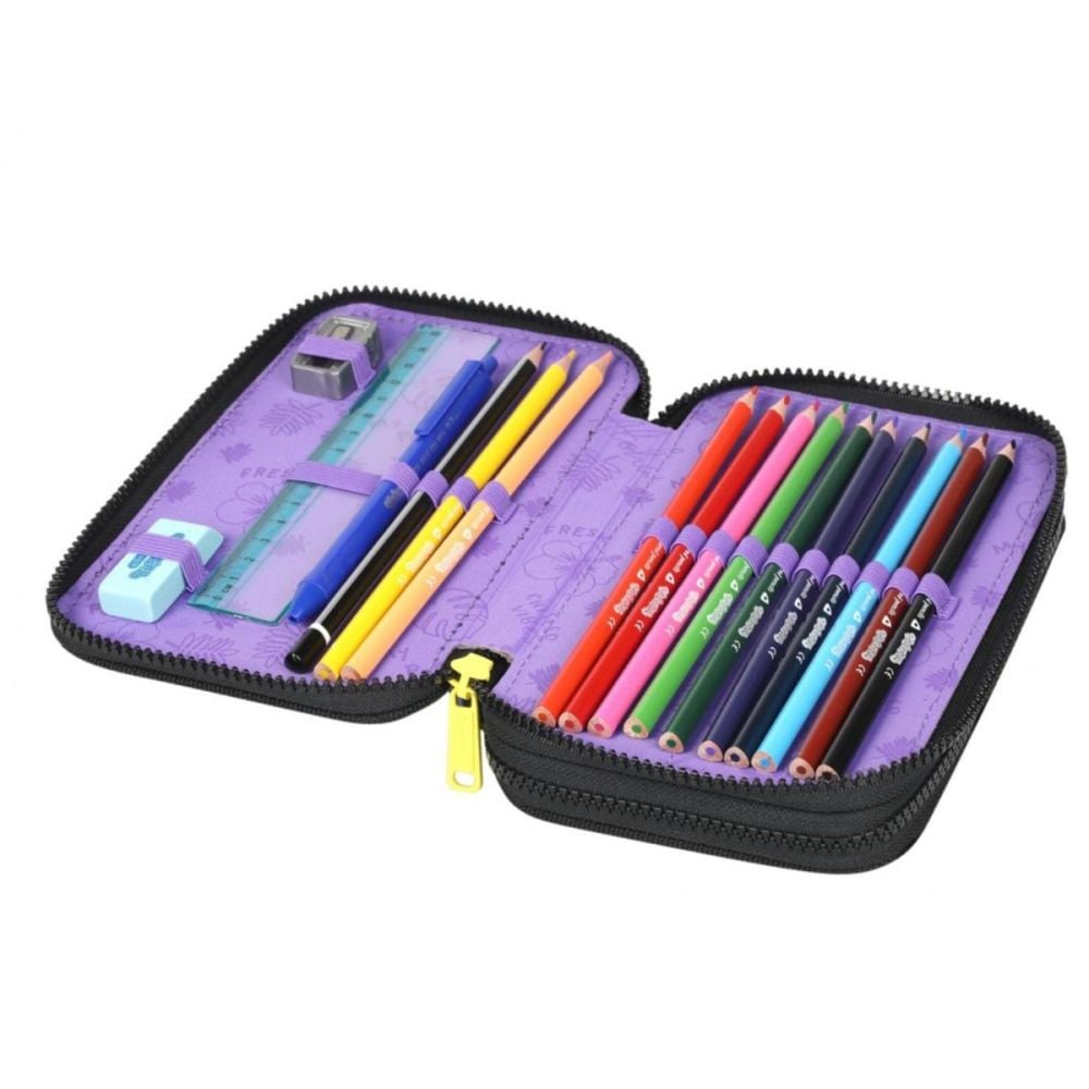 Оборудван моливник с 2 отделения, Coolpack, Jumper 2, Stitch Hug