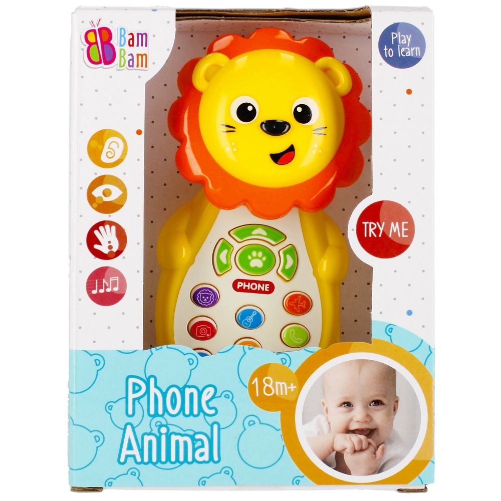 Интерактивна играчка, BamBam, Телефон, Лъв