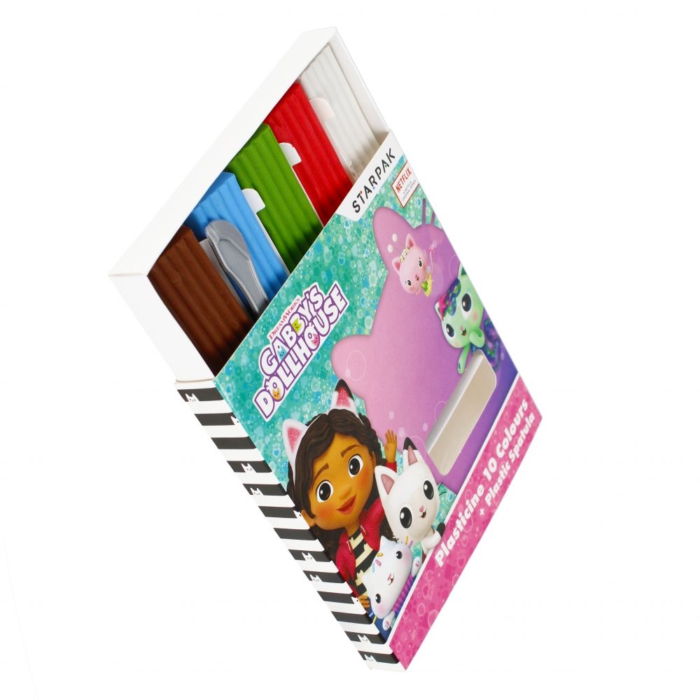 Комплект пластилин, Starpak, Gabbys Dollhouse, 10 части