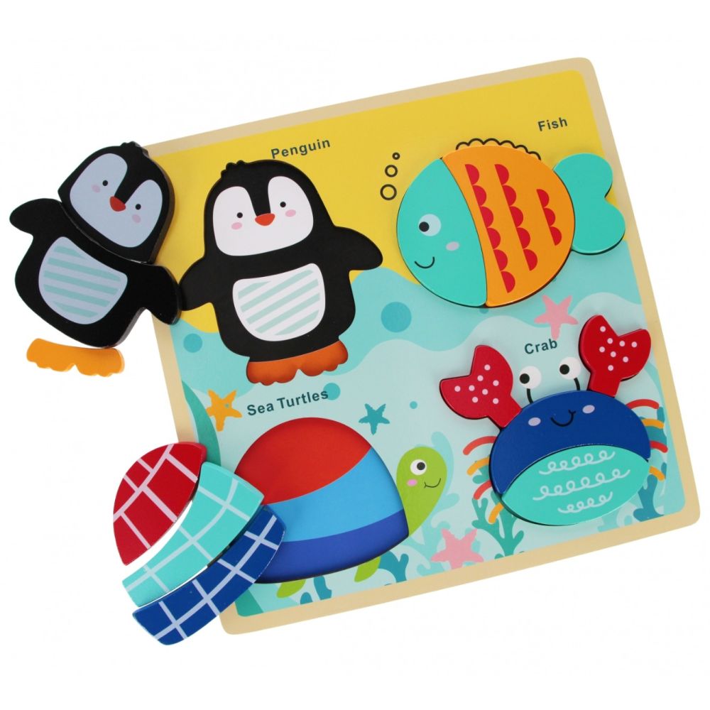 Дървен пъзел, BamBam, Подводни животни