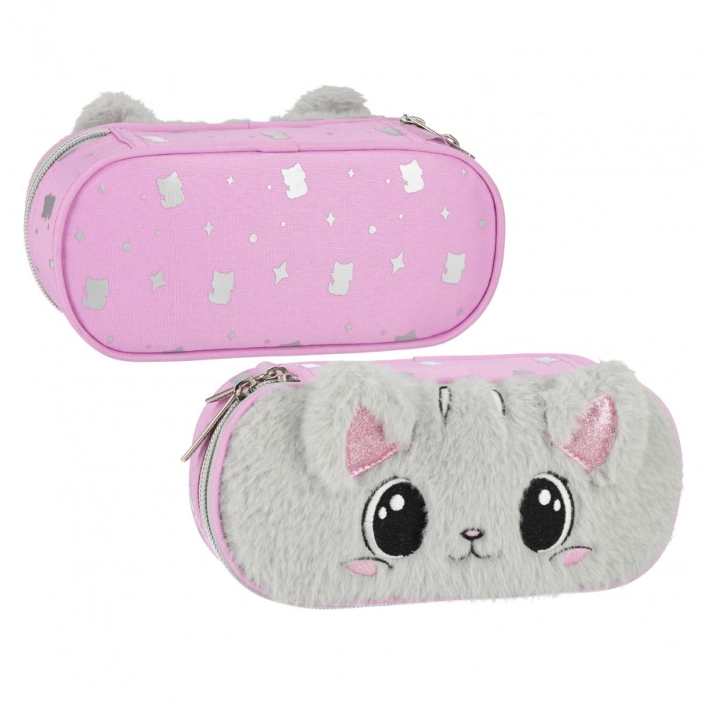 Правоъгълен моливник, Starpak, Kitty Plush
