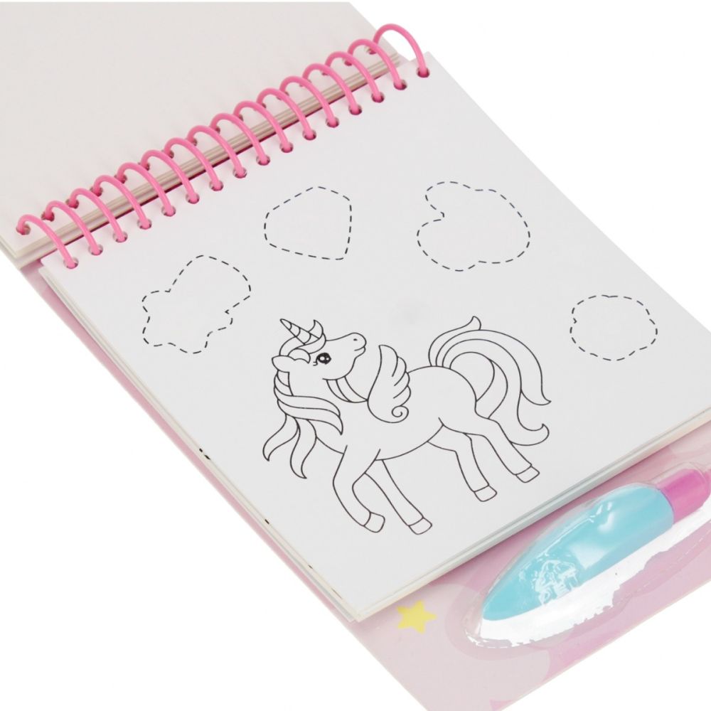 Книжка за оцветяване с вода, Starpak, Unicorn