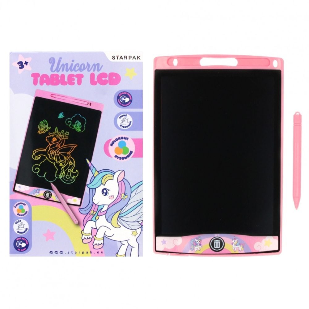LCD таблет за рисуване, Starpak, Unicorn