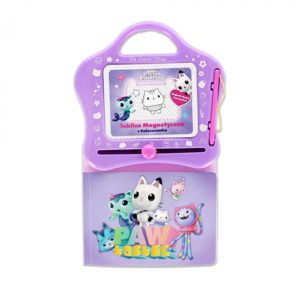 Магнитна дъска с книжка за оцветяване, Starpak, Gabbys Dollhouse