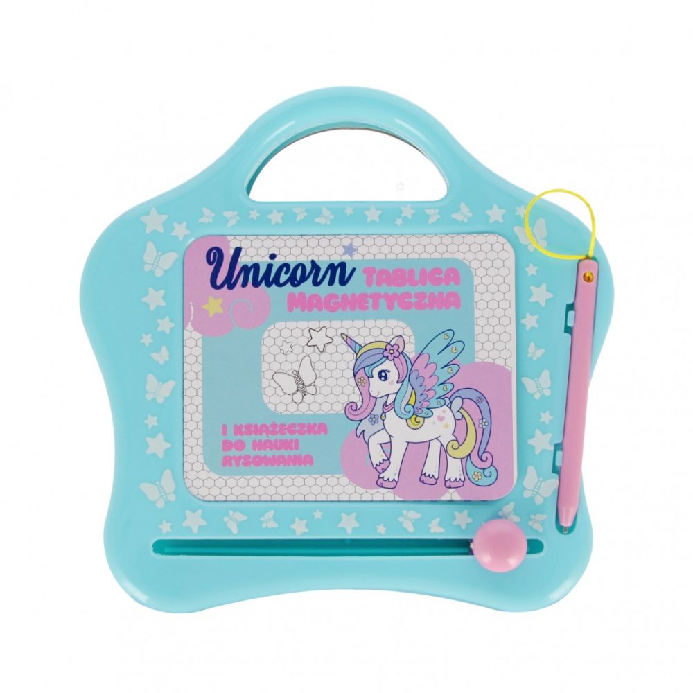 Магнитна дъска с книжка за рисуване, Starpak, Unicorn
