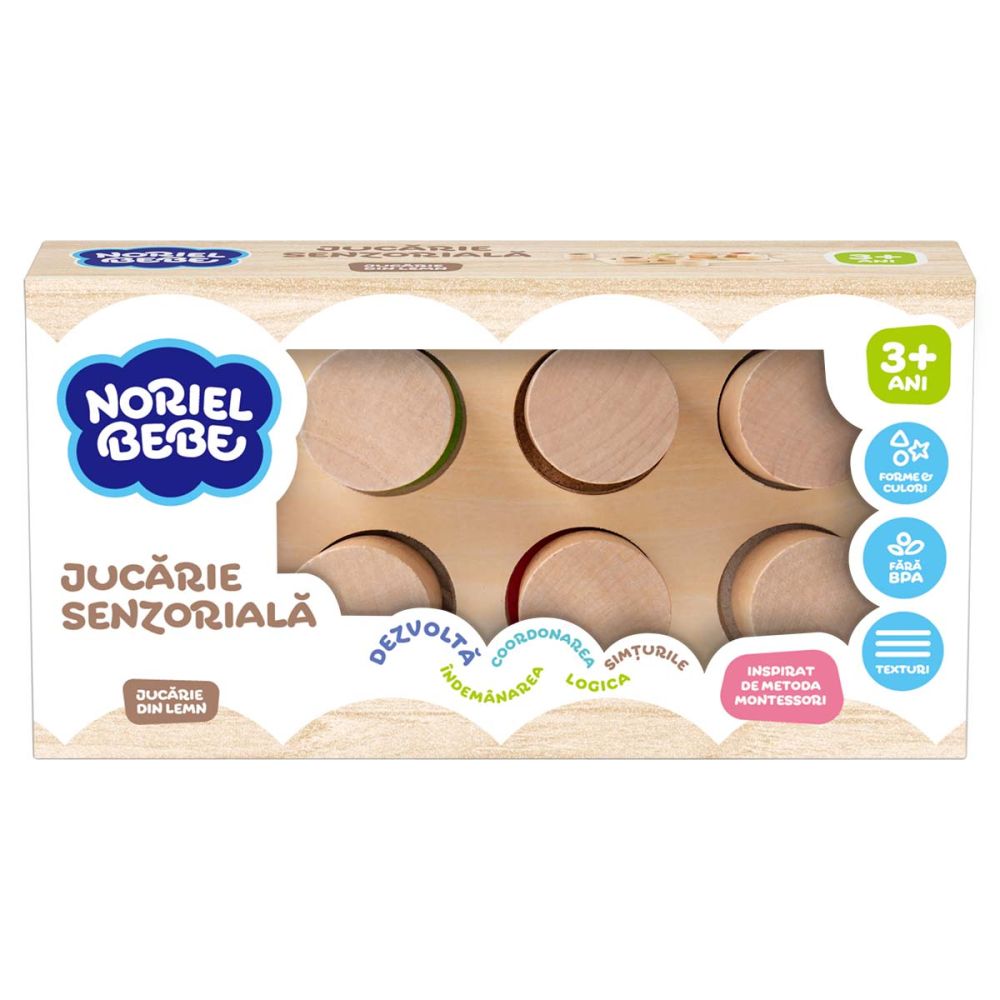 Сензорна играчка, Noriel Bebe Wood