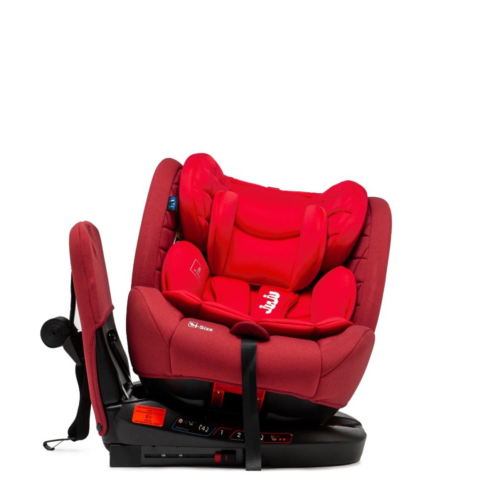 Столче за кола с isofix, Juju, Total 360 I-Size, Червено