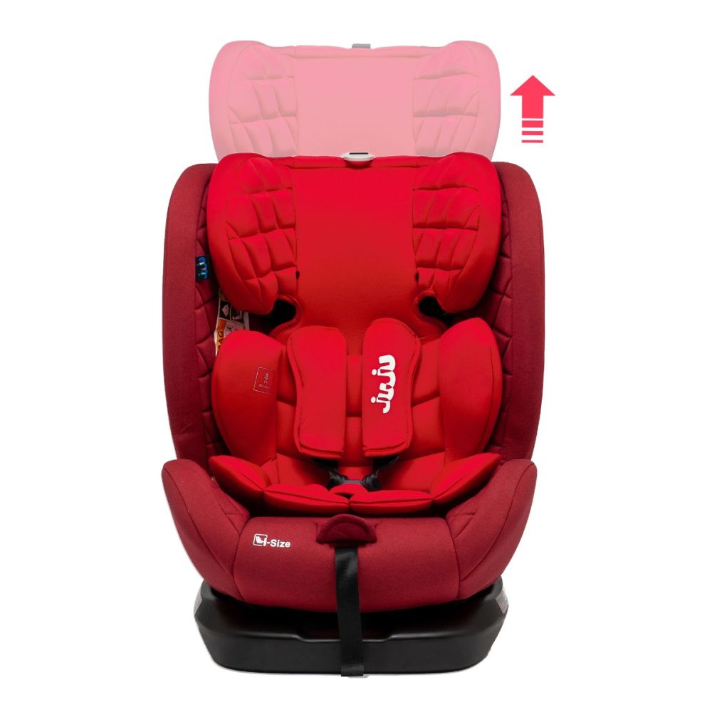 Столче за кола с isofix, Juju, Total 360 I-Size, Червено