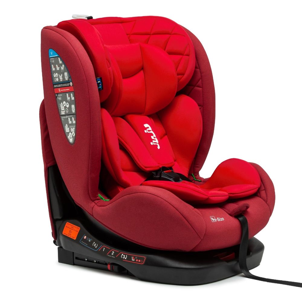 Столче за кола с isofix, Juju, Total 360 I-Size, Червено