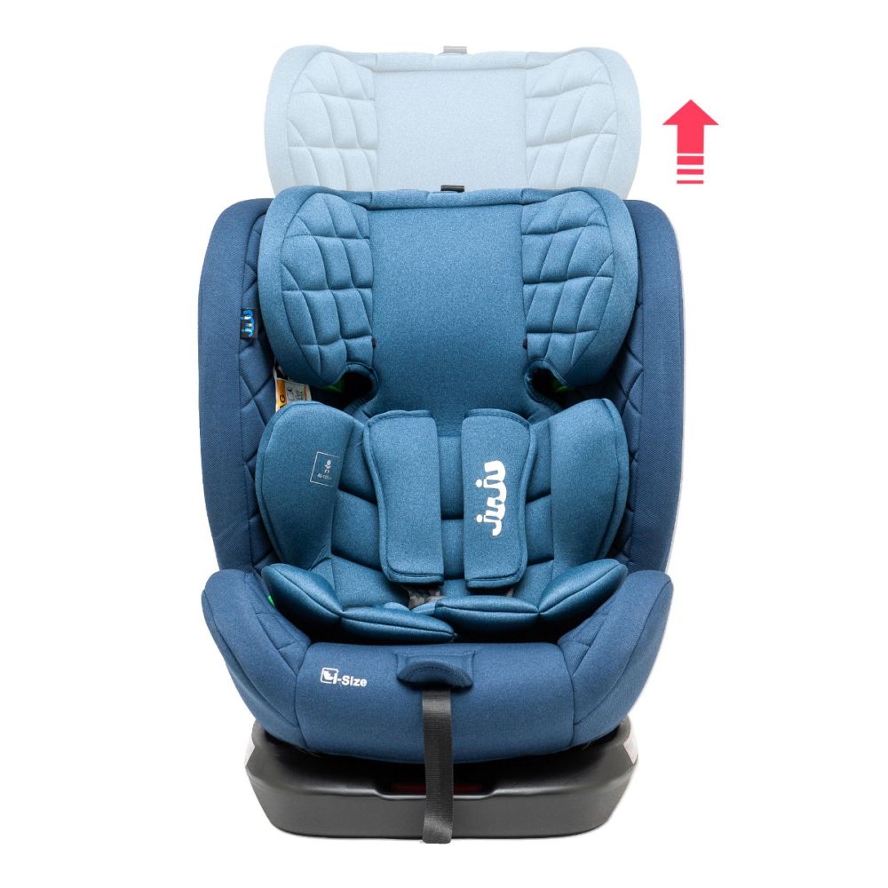 Столче за кола с isofix, Juju, Total 360 I-Size, Синьо
