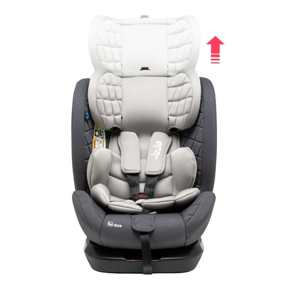 Столче за кола с isofix, Juju, Total 360 I-Size, Сиво