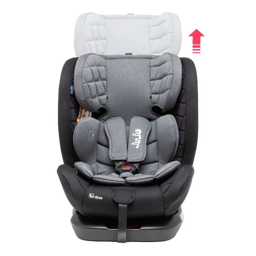 Столче за кола с isofix, Juju, Total 360 I-Size, Черно