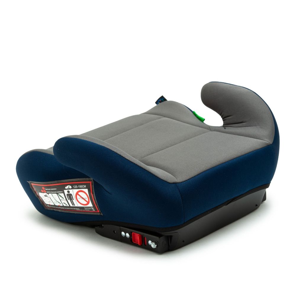 Седалка за автомобил, Juju Jazzy Booster I-Size Isofix, Сиво-синя