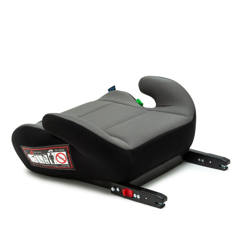 Седалка за автомобил, Juju Jazzy Booster I-Size Isofix, Черно-сива