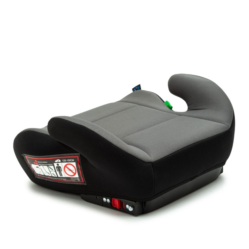 Седалка за автомобил, Juju Jazzy Booster I-Size Isofix, Черно-сива