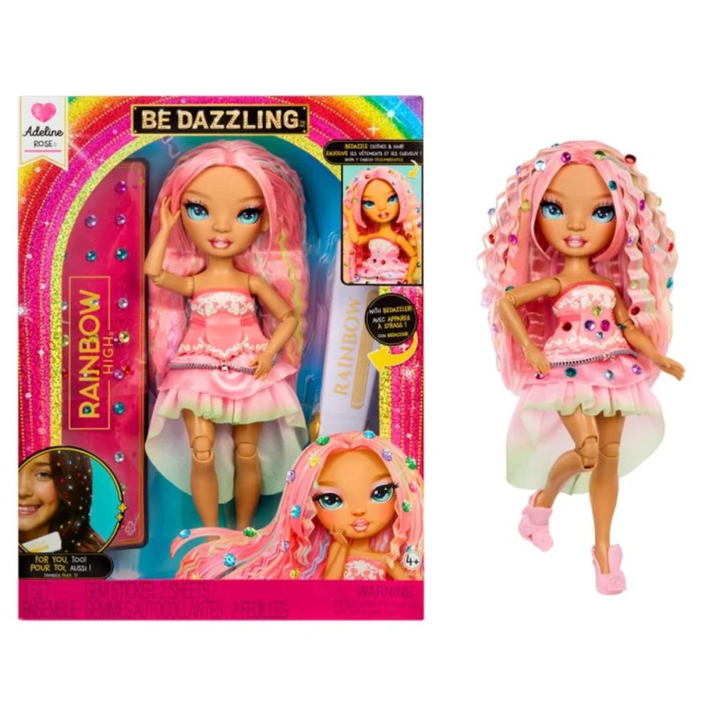 Кукла Rainbow High, Be Dazzling, Adeline Rose, 597797EUC