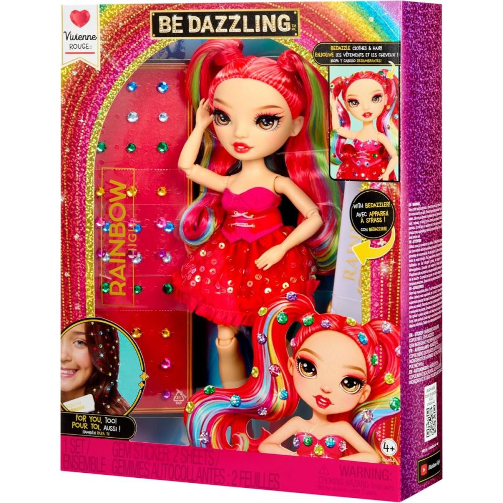 Кукла Rainbow High, Be Dazzling, Vivienne Rouge, 597803EUC