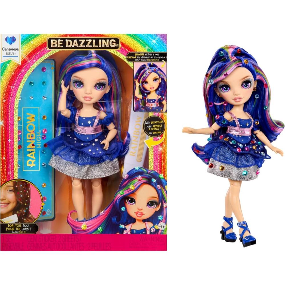 Кукла Rainbow High, Be Dazzling, Genevieve Bleue, 597810EUC