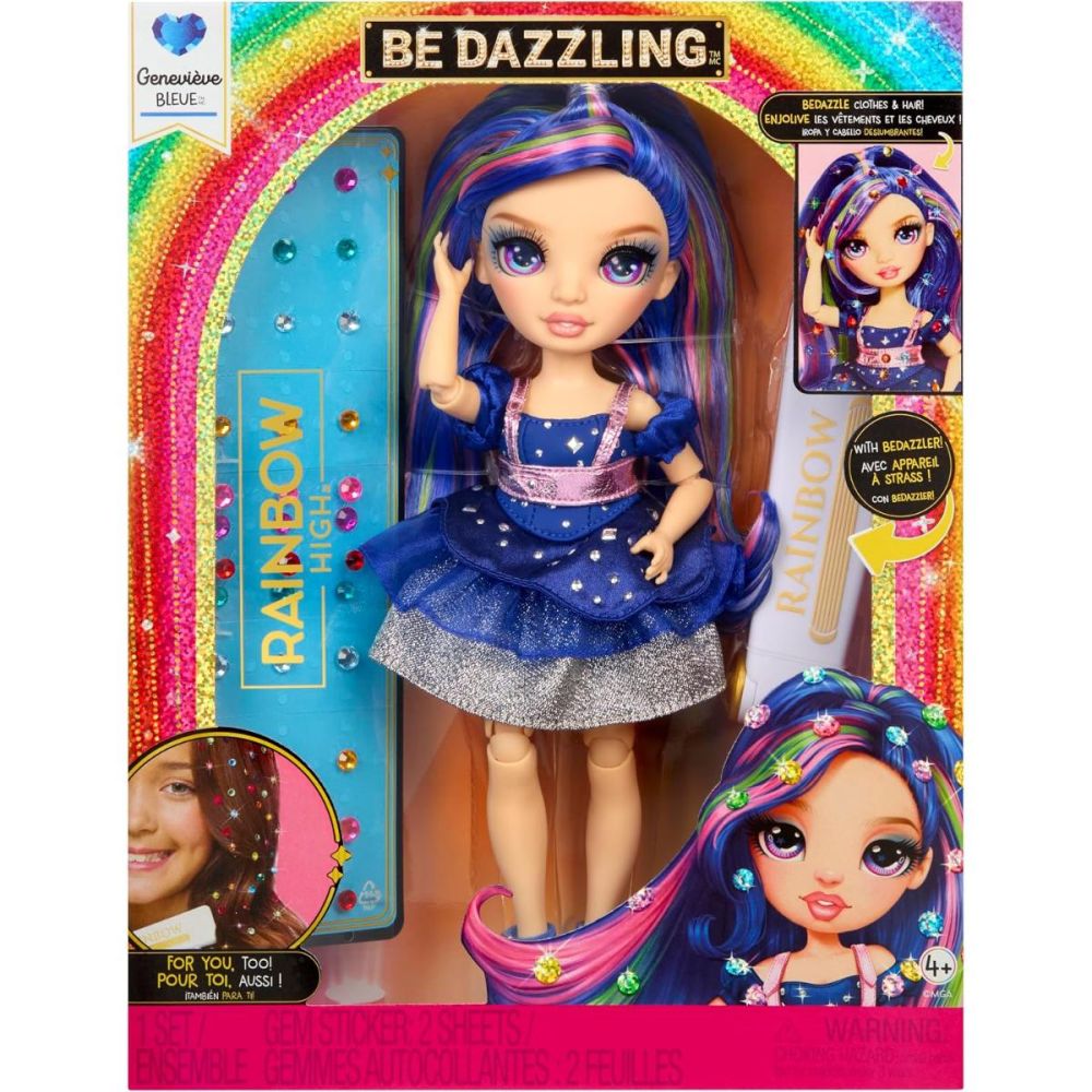 Кукла Rainbow High, Be Dazzling, Genevieve Bleue, 597810EUC