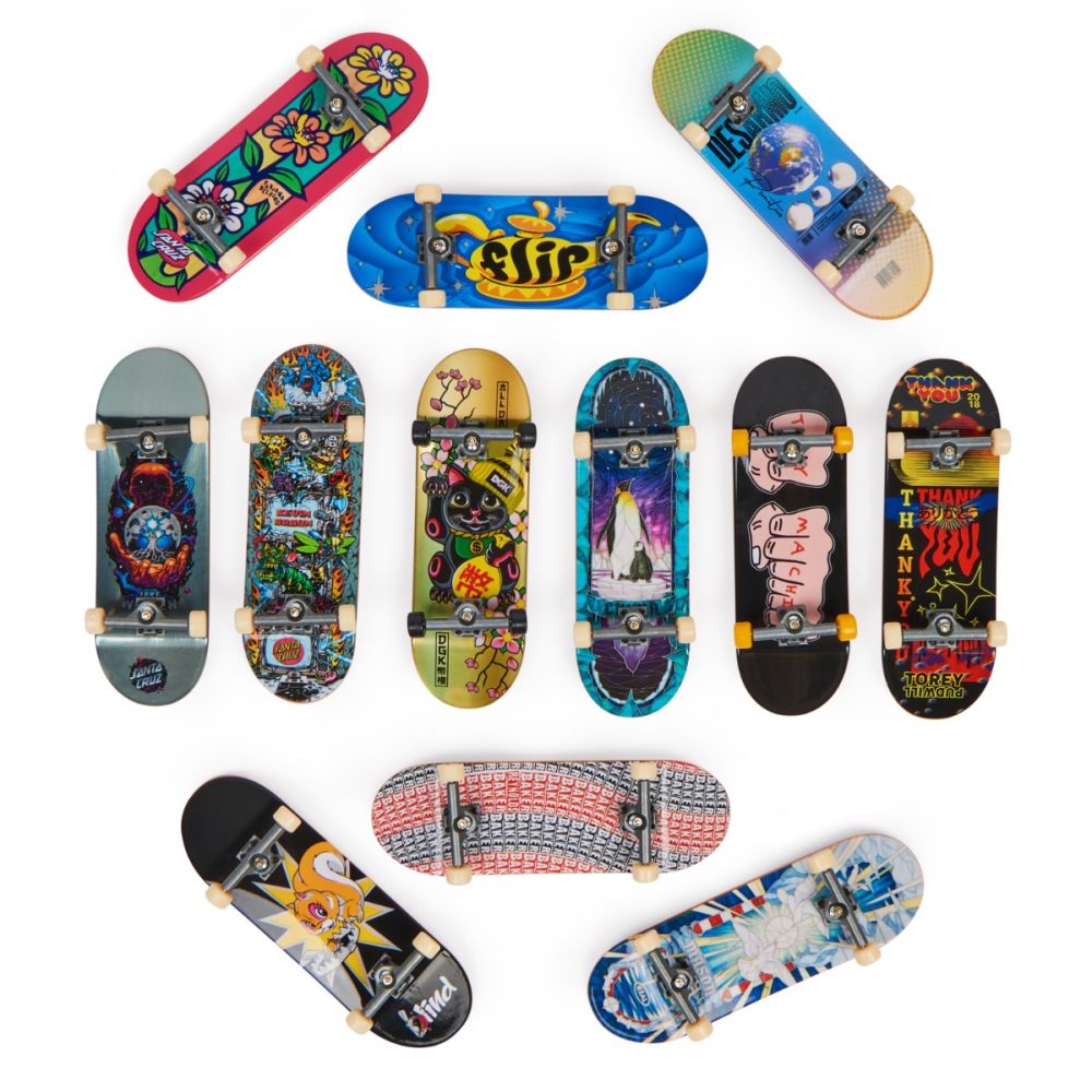 Мини скейтборд дъска Tech Deck, Santa Cruz 50 Kevin Bauer, 20141344