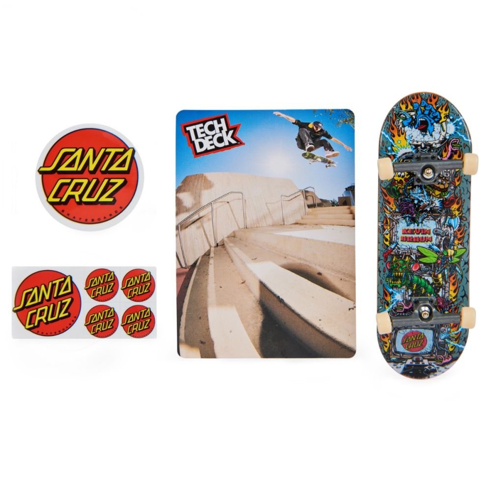 Мини скейтборд дъска Tech Deck, Santa Cruz 50 Kevin Bauer, 20141344