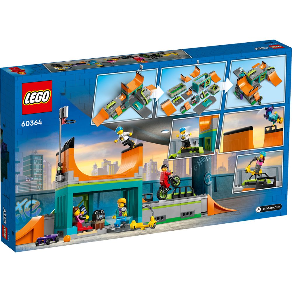 LEGO® City - Скейтпарк на улицата (60364)